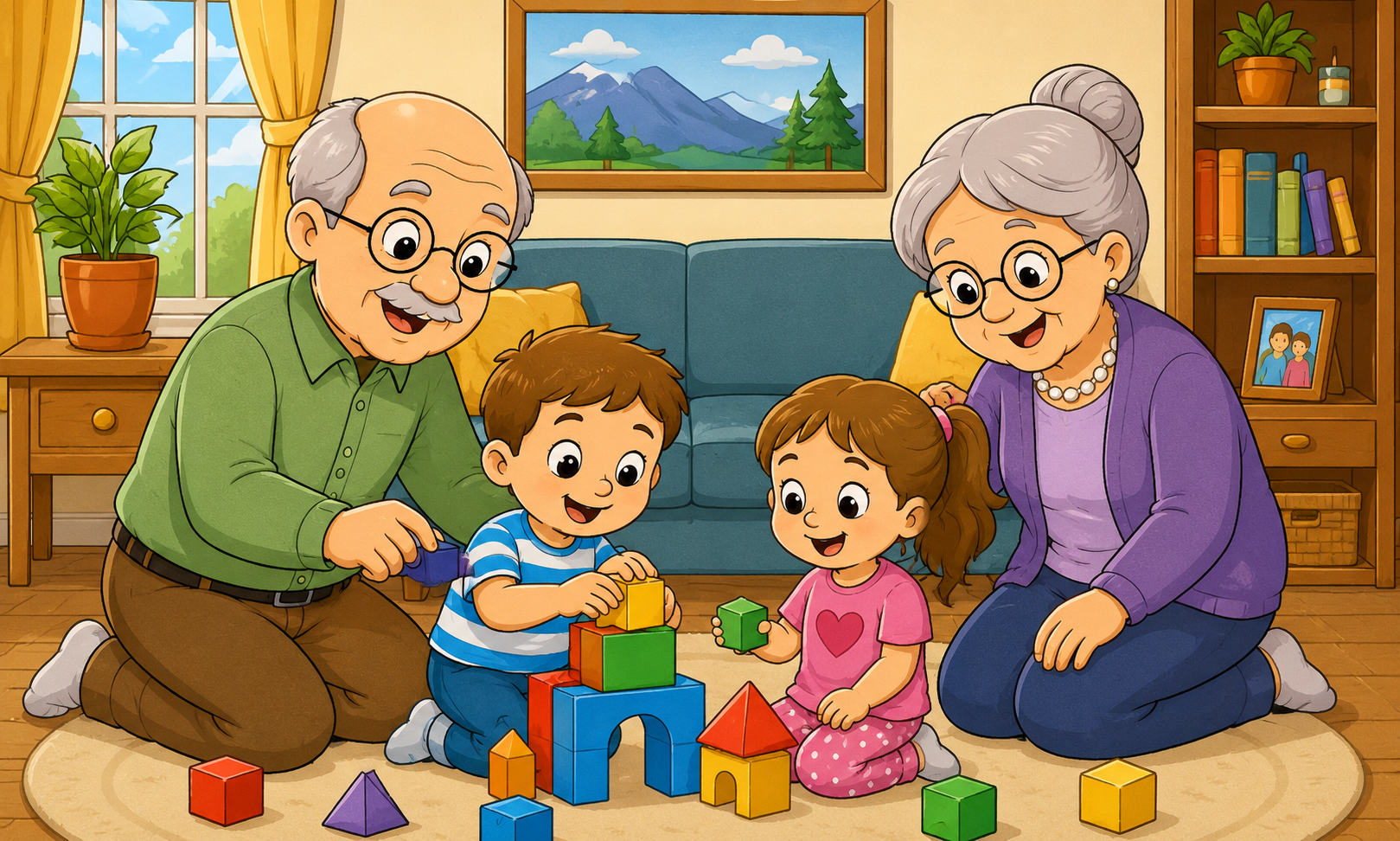 Hallmark Awesome Gifts | Printable Grandparents Colouring Pages
