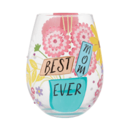 Lolita® Best Mom Stemless Wine Glass at Hallmark Awesome Gifts