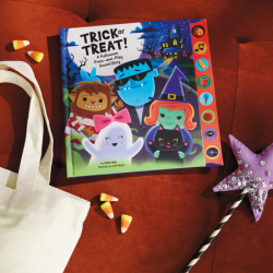 Shop Trick or Treat! Halloween Press-and-Play Sound Book here