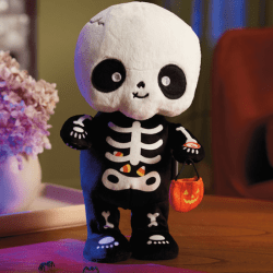 Shop Trick-or-Treat Skeleton Plush With Sound and Motion here