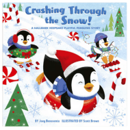 Crashing Through the Snow Playful Penguins Storybook, Christmas Presents Under $25 at Hallmark Awesome Gifts 