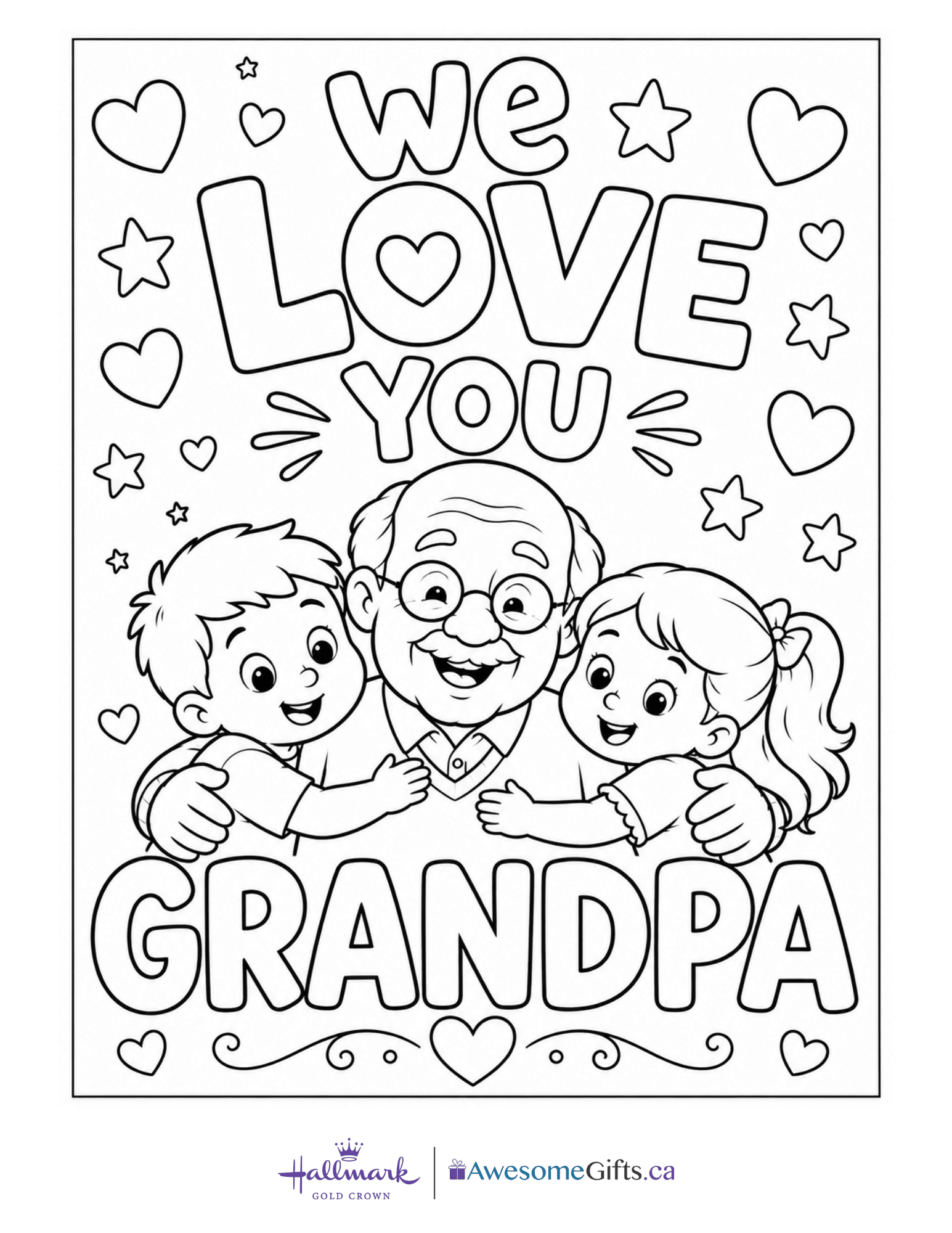 Ask Grandma Layered Sentiment Sign at Hallmark Awesome Gifts
