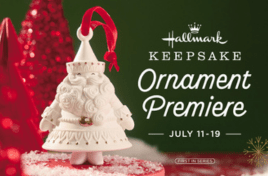 Keepsake Ornament Premiere Event, Hallmark Awesome Gifts