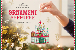 Keepsake Ornament Premiere Event, Hallmark Awesome Gifts